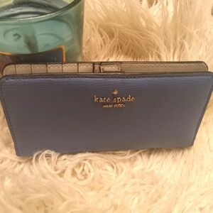 Baby blue Kate spade wallet